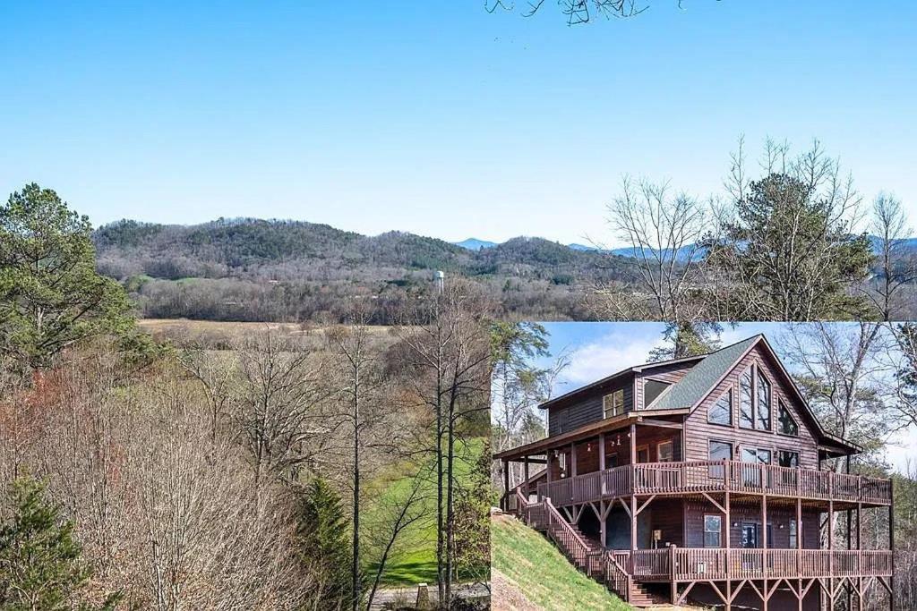 Mistletoe Cabin- Private Cabin W Views, Hottub, Pet Friendly Murphy Buitenkant foto