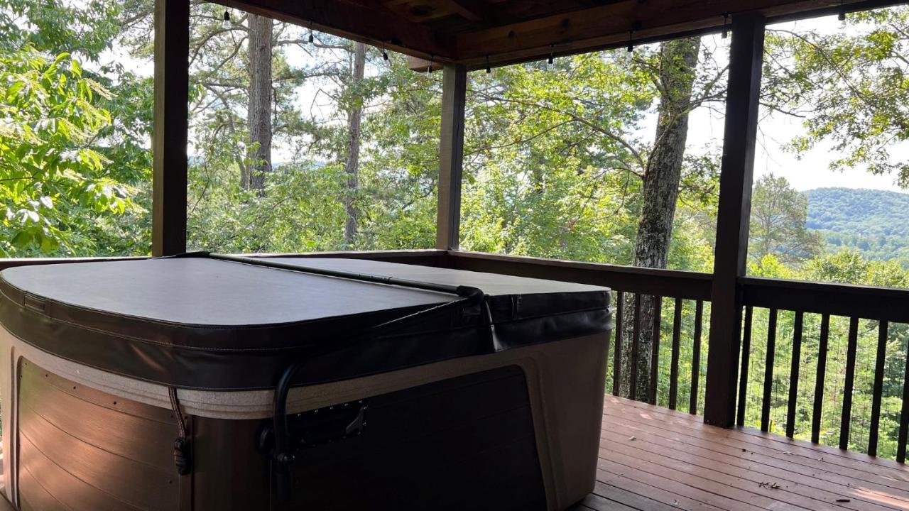 Mistletoe Cabin- Private Cabin W Views, Hottub, Pet Friendly Murphy Buitenkant foto